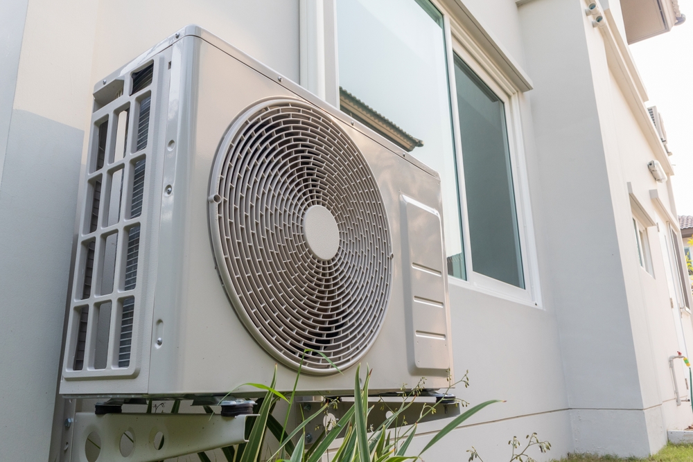 Air,Condition,Outdoor,Unit,Compressor,Install,Outside,The,House